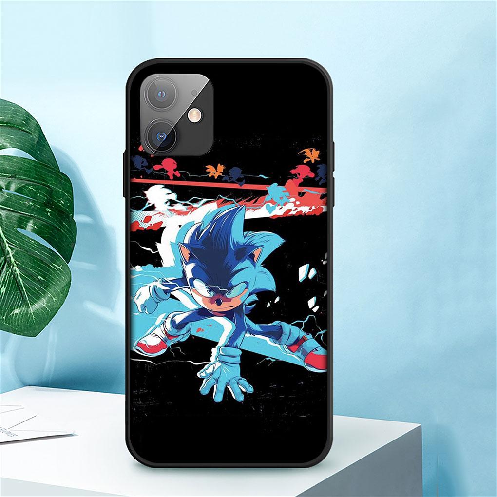 Anime S-Sonics Wallpaper Hedgehogs Cover Case for Apple iPhone 15 14 13 12 Mini 11 Pro X XR XS Max 7 8 Plus + 15+ Phone Casing