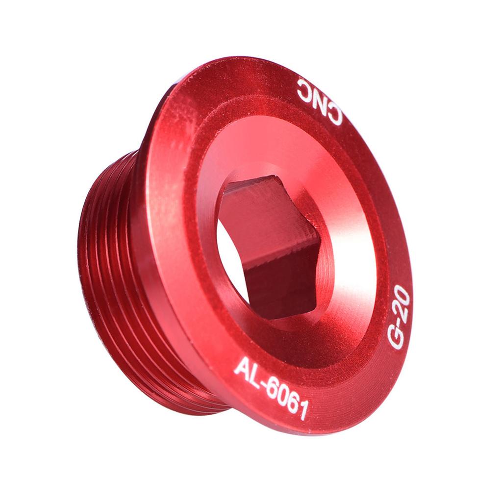 Aluminum Alloy Bike Cranket Crank Fixing Screw (Red)