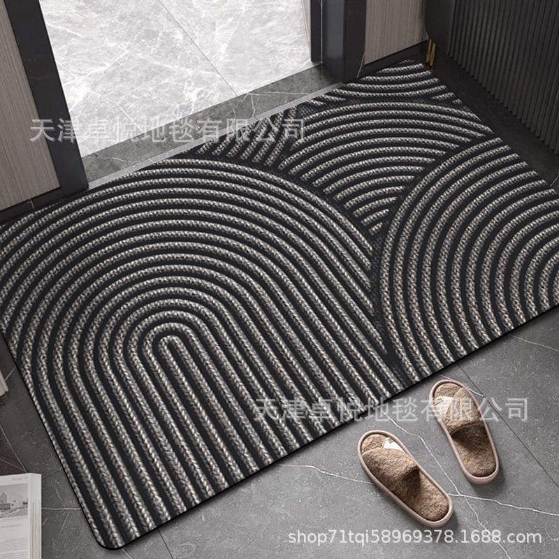 Bathroom Mat Absorbent and Non Slip Mat Toilet Door Carpet Shower Mat Toilet Floor Mat