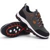 Autumn And Winter Models, Men's Waterproof Hiking Shoes, Outdoor PU Leather Sports Shoes, Wear-Resistant,  Walking, Tactical