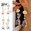 Lightweight Earrings 1 Pair Tropical Fish Bag Dangle Ocean Beach