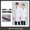 Men's Anti-Static Wear-Resistant Work Coat - Mid-Length, Thickened for Labor Protection