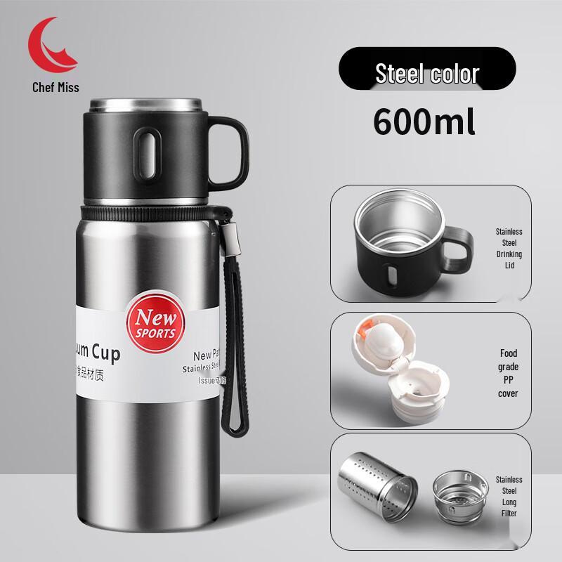 Chuxiaojie 316 Stainless Steel Insulated Bottle with Tea Infuser