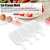 Dinosaur Shape Silicone Ice Bar Mold Heat Resistant Popsicle Mold  Kitchen DIY Tool