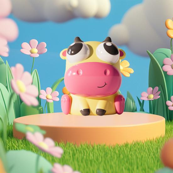 Zvířecí špetka Hračka vyskakování očí Pomalé odskočení Úleva od stresu Zajíček sova Kachna Kráva Medvěd ždímá Zmáčknutí Šmrnc Senzorická hračka Děti Dospělí Dárek