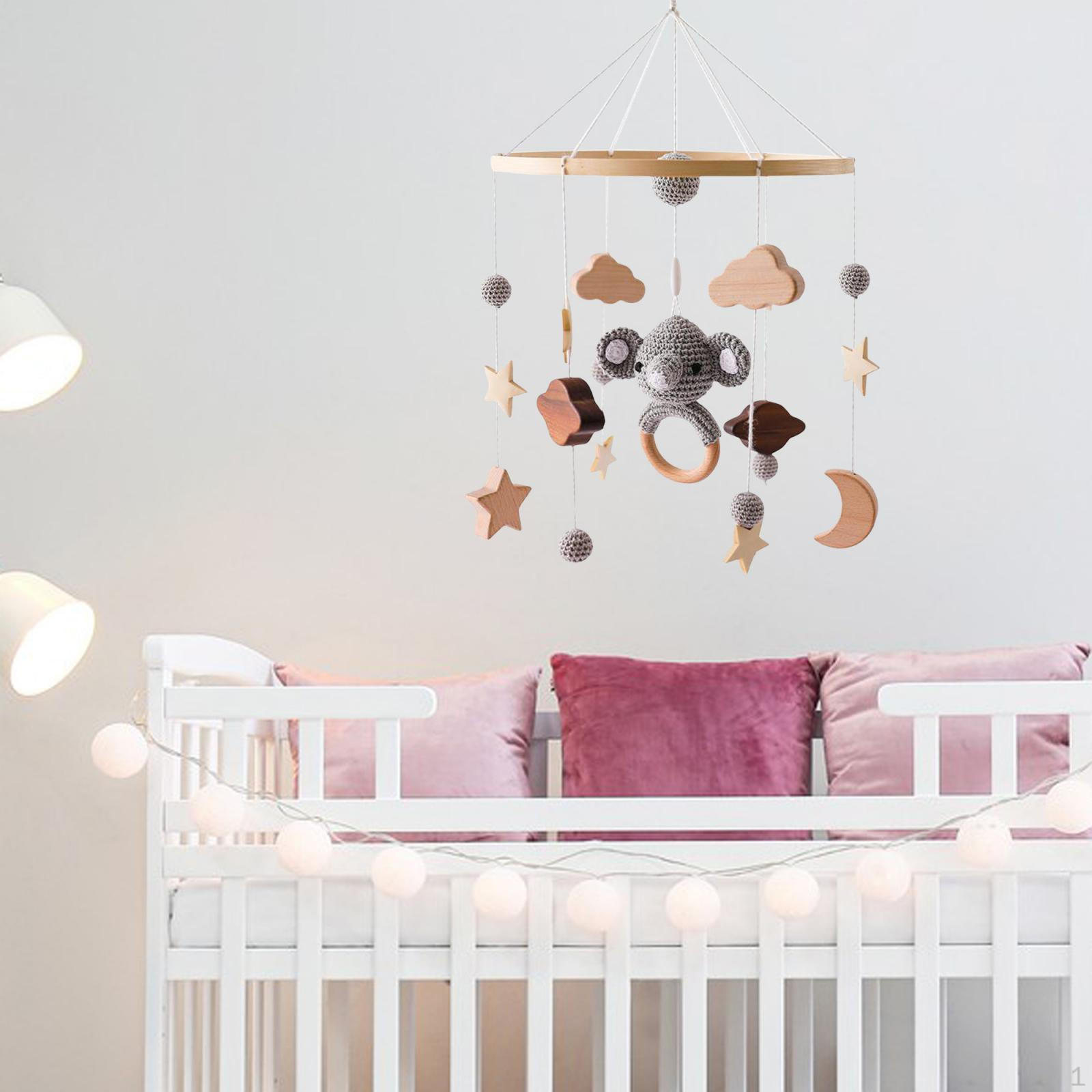 

Мобильные погремушки для детской кроватки, мобильные погремушки для новорожденных, подвесная игрушка-колокольчик для детей Elephant