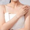 Moissanite 925 Sterling Silver Water Droplet Shaped Bracelet Popular Affordable Luxury Elegant Geometric Cross Wedding Gift