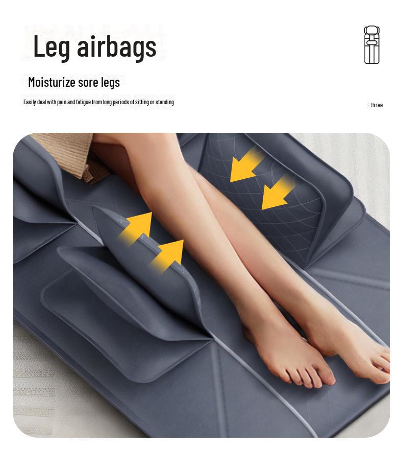 Multifunctional Full Body Massage Mattress with Heating & Airbag for Waist, Back, and Leg Massages