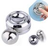 Lustiger Metall-Freizeit-Magnetkreisel Einfaches Jojo Fidget Spielzeug Dekompression Rotierender Kreisel Mini Fingerspitzenspielzeug Spinner Geschenk für Erwachsene