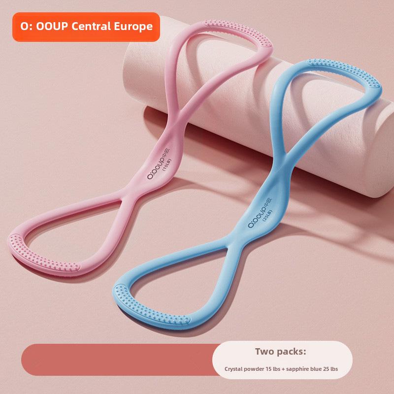 

Эластичный канат для йоги в форме восьмерки для укрепления плеч и спины