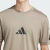 Adidas Z.N.E. Logo Print Casual Pullover Short Sleeve T-Shirt Men Tops Clay JE7541