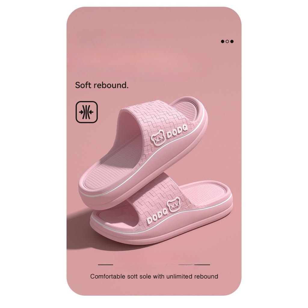 Ladies' EVA One Step Slippers - Comfortable Non Slip Bottom, Lightweight Indoor and Outdoor Beach Sandals, Non Slip Bottom, Home Slippers