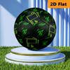 Green Neon Lines Size Soccer Ball High Elasticity Match Universal Unique Soccer Gift Football Suitable For Both Training And Competition