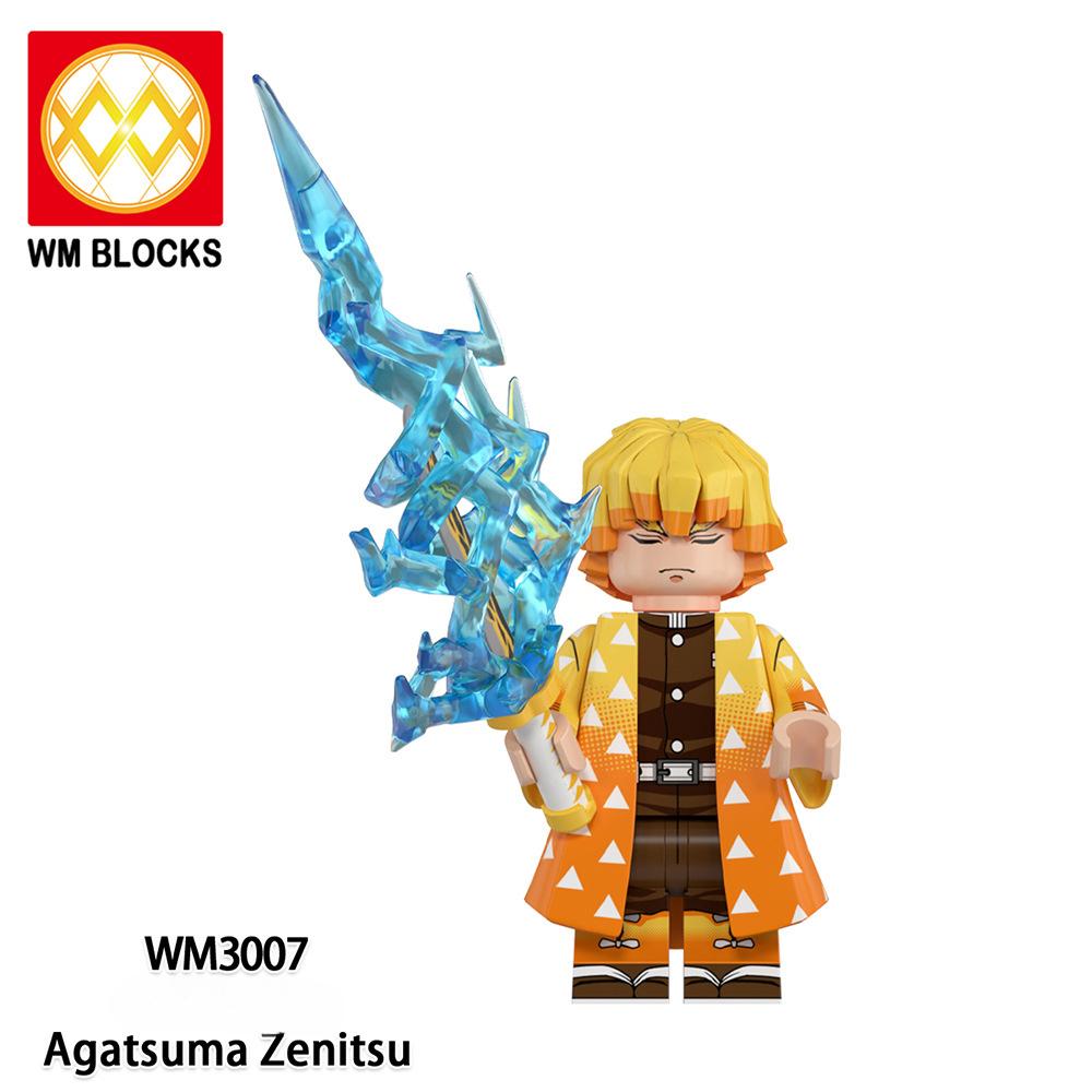 Animes Mini Bricks Action Figures Building Block Dolls Comic Assembly Assembly Toys for Children WM6218