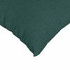 Sofa Cushions 2 Pcs Dark Green 50 X 30 Cm Fabric