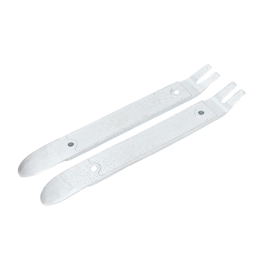 Dual Purpose Steel Pry Bar Chrome Plated 4140 Pry Bar Multi Function Trim Removal Tool