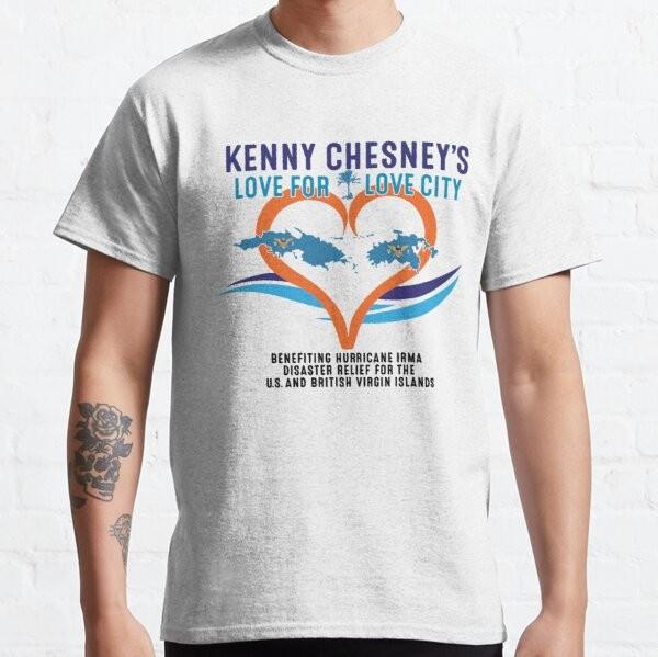 Love for Love City Country Songs for the Saints Kenny Chesney Shirt Ziggy Marley Unisex T-Shirt S