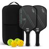 T700 Pickleball Paddle Carbon Fiber Pickle Ball Paddle Durable Pickleball Rackets Set