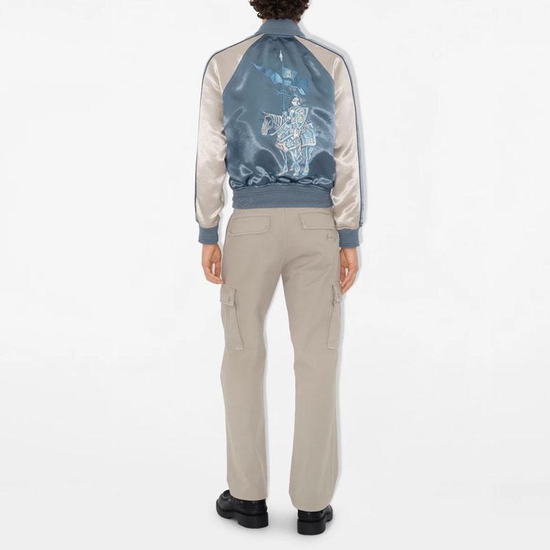 Burberry SS25 Jackets & Coats Men's Blue White Multicolor 81010891