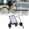 Electric Bike LCD Meter 5 Pin 24V 36V 48V 60V Universal E Scooter M5 LCD Panel Screen for 31.8 22.2mm Electric Bikes