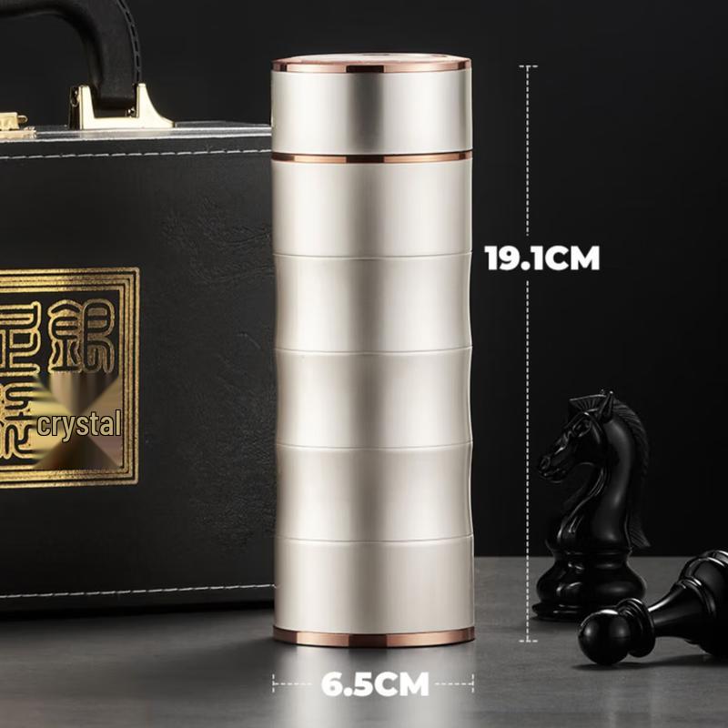 Tianxi 310ml Bamboo Joint Insulated Stainless Steel Cup