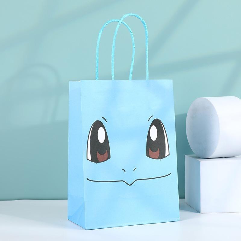12Pcs Cartoon Gift Handles Bags Shopping Birthday Party Favor Bags