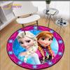 Cartoon Frozen Ronde Vloerkleden Geometrische Antislip Woonkamer Vloerkleed Kamer Decoratie Huis Vloerkleden