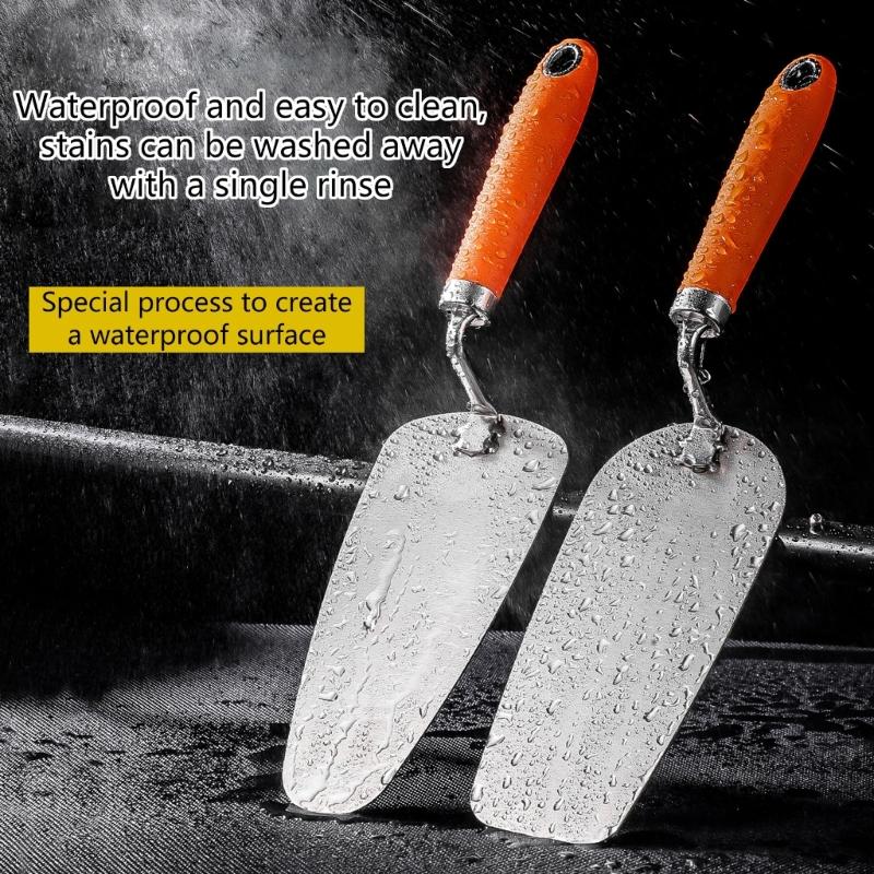 Flat Drywall Trowel High Hardness Stainless Steel High-Impact Handle Gyprocks Wall-Board Plasterboard Scraper