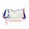 Wide Shoulder Strap Women Crossbody Bag Simple Oxford Dumpling Bag Single Shoulder Bag  Commuting