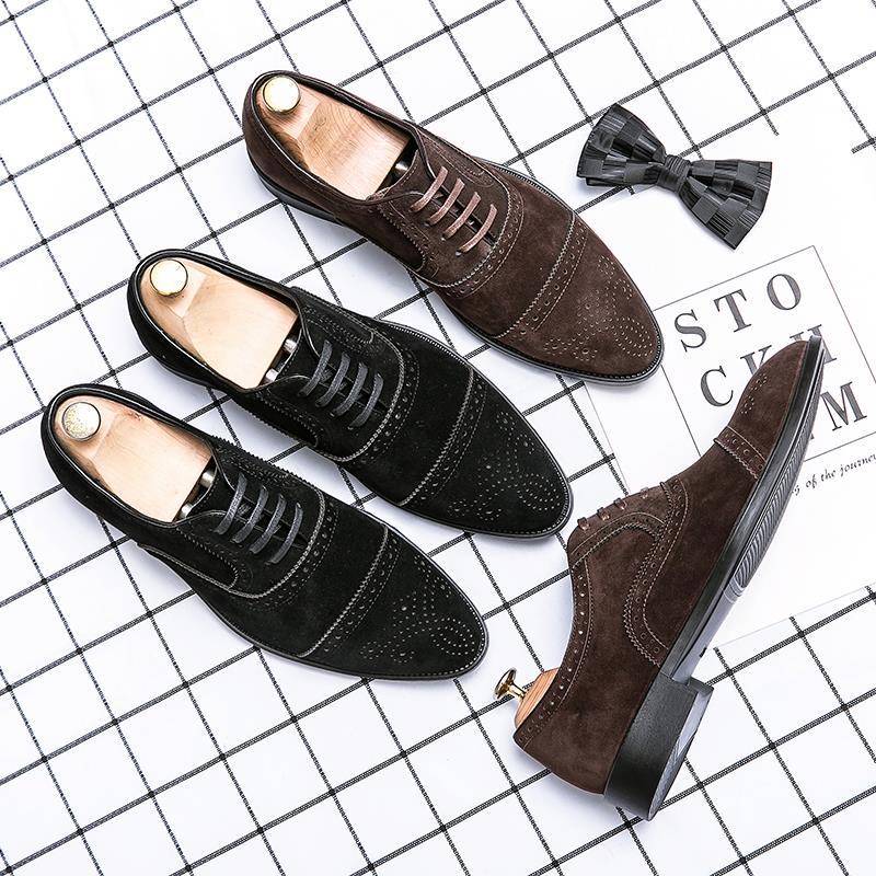 Men Shoes Comfortable Men's Casual Shoes Sneakers Fashion Low Lace-up Suede Shoes Male Flats Zapatillas Hombre Plus Size 38-48
