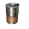 Zusammenklappbarer 304 Edelstahlbecher mit Deckel - 480ml Tragbarer Outdoor-Campingbecher