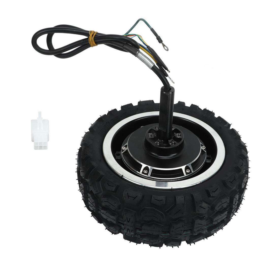 11-Zoll Radnabenmotor 36-72V 500W bis 2000W 1850 U/min 70 km/h Trommelbremse für Elektrofahrrad Motorrad Roller