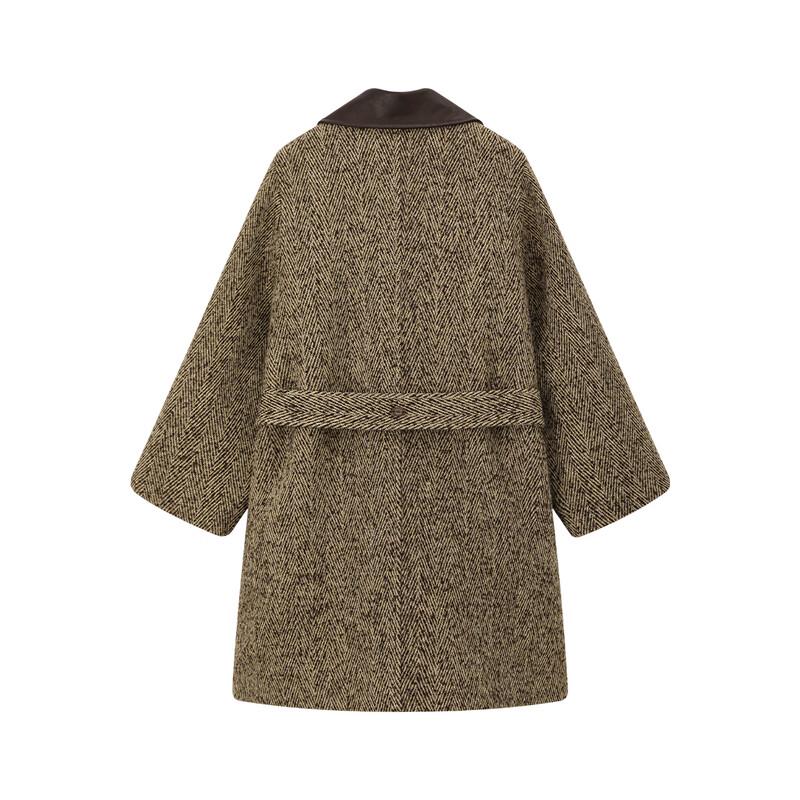 ELLE KIDS Girls' Quilted Raglan Winter Coat