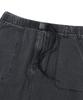 Columbia University M-Label Belted Denim Long Skirt Black Jeans
