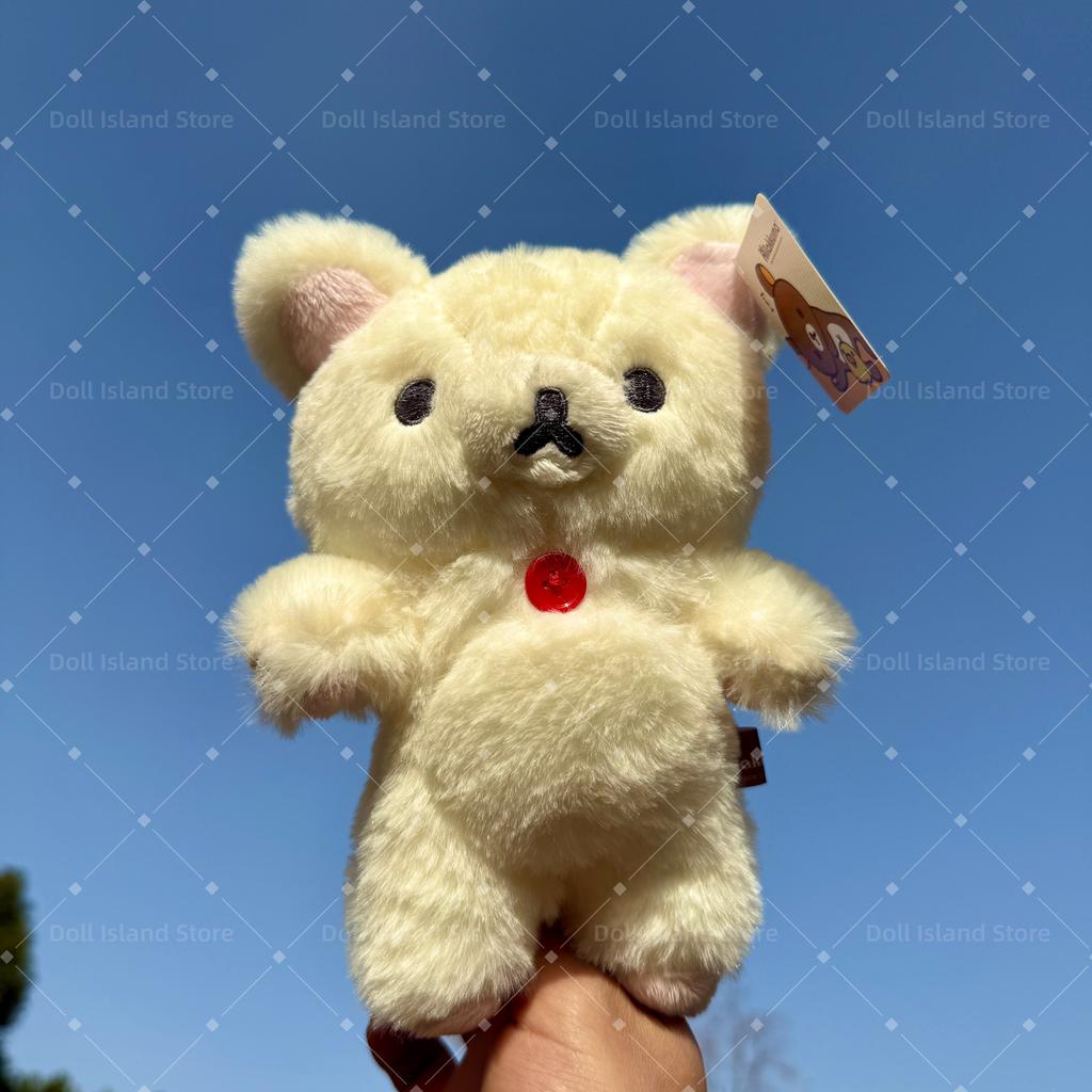 20cm chlupatí plyšáci Rilakkuma Kawaii bílý medvěd plyšová panenka rozkošný anime medvěd dekorace do pokoje narozeninový dárek pro děti