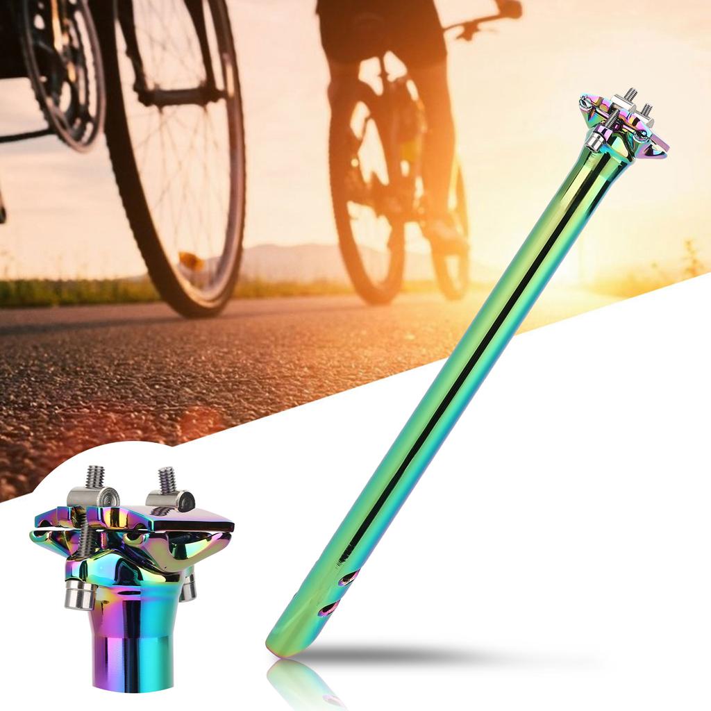 400MM CNC Aluminum Alloy Seatpost Mountain Bike Saddle Post Tube