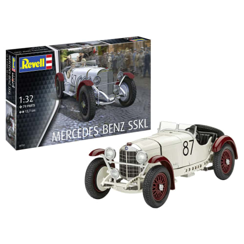 German Revell 1/32 Mercedes-Benz SSKL Plastic Model 07737 (Car)