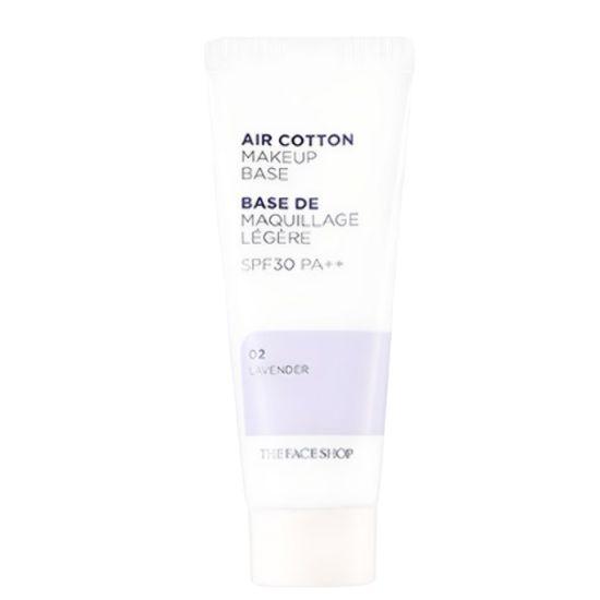 

a0707 THE FACE SHOP Air Cotton Makeup Base Lavender 35g Air Cotton Makeup Base Lavender