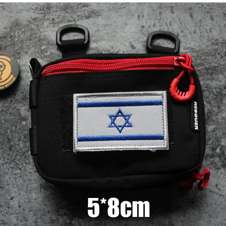 Vyšívaná vlajka Velcro náramek ruský americký německý Velcro britská morálka odznak nášivka odznak balíček nálepka