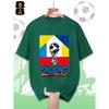 FIFA World Cup Men's Printed Short-sleeved T-shirt, a Fashionable and Trendy Summer Top, Comfortable and Well-fitting
