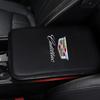 Car Center Console Armrest Box Protective Pad Carbon Fiber Soft Pad For Cadillac CT5 CT6 CTS Seville ATS CT4 XTS Celestiq Ciel Escala SRX XT4 XT5 XT6