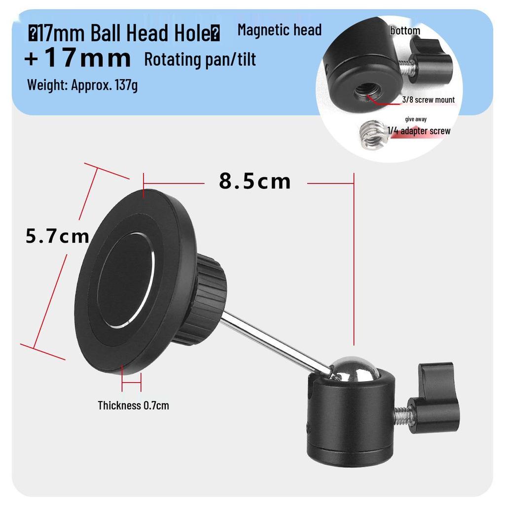 360° Rotating Magnetic Mount for Phones & Tablets - Live Streaming & Car Vent Use
