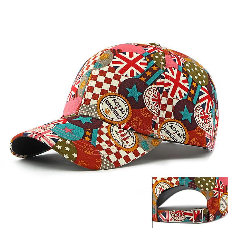 Ethnic Style Denim Baseball Cap With Sun Protection For Outdoor Activities