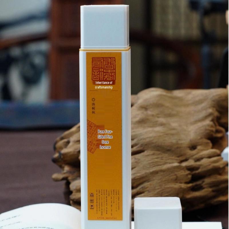 

Sifang Songta Sandalwood Incense Sticks 21cm for Home, Indoor, Bedroom, or Living Room.