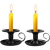 2pc Teacup Candle Holder Old Retro Small Iron Candle Holder Aromatherapy Candle Wedding Props