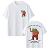 Maglietta Novità Rapper Bad Bunny Debi Tirar Mas Fotos DTMF World Tour Magliette Vintage Unisex Donna Hip Hop Cotone Magliette Larghe