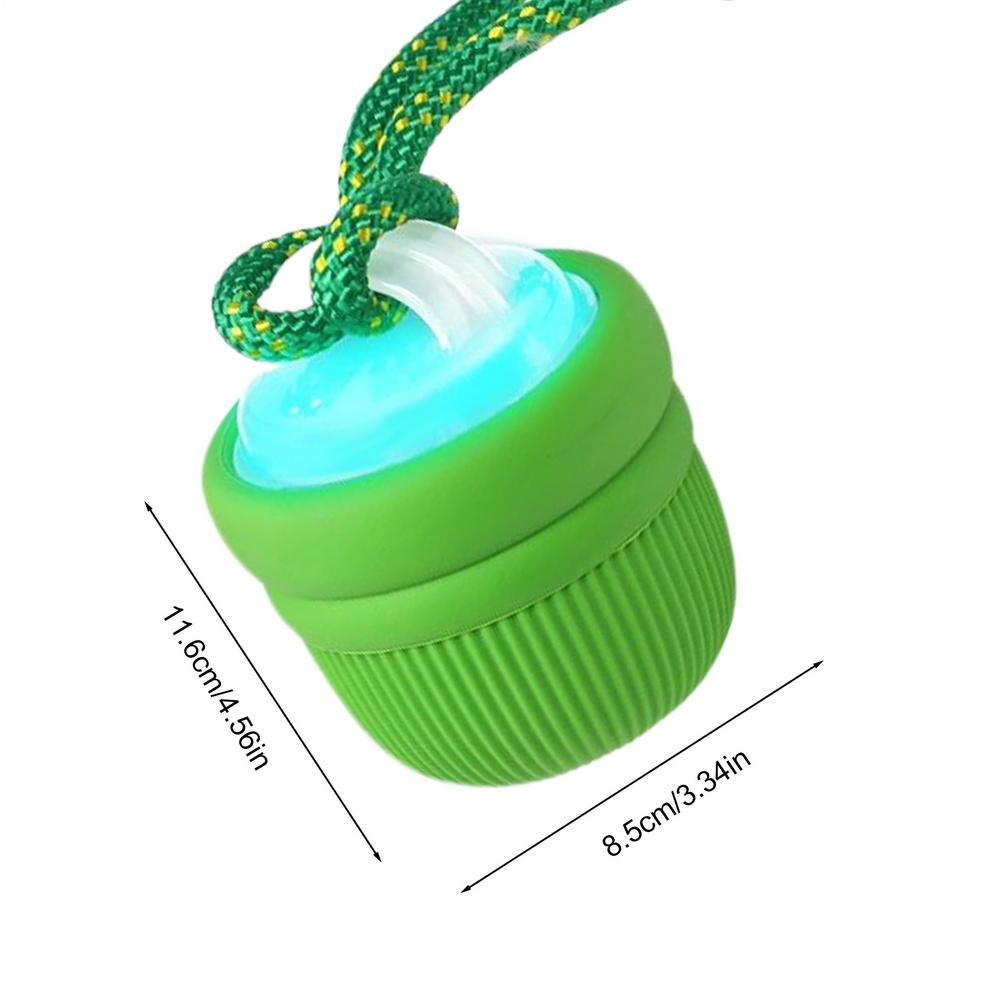 

Puppy Toys Bite-Resistant Chewable Tough Moving Ball For Dog For Small Medium Large Puppy Home Indoor Outdoor Pool зелений