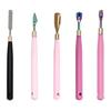 Ergonomic Steel Nail Prepare Nail Art Tool For Salon Quality Manicures Precise Cuticle Cleaning And Smooth Gel Blending