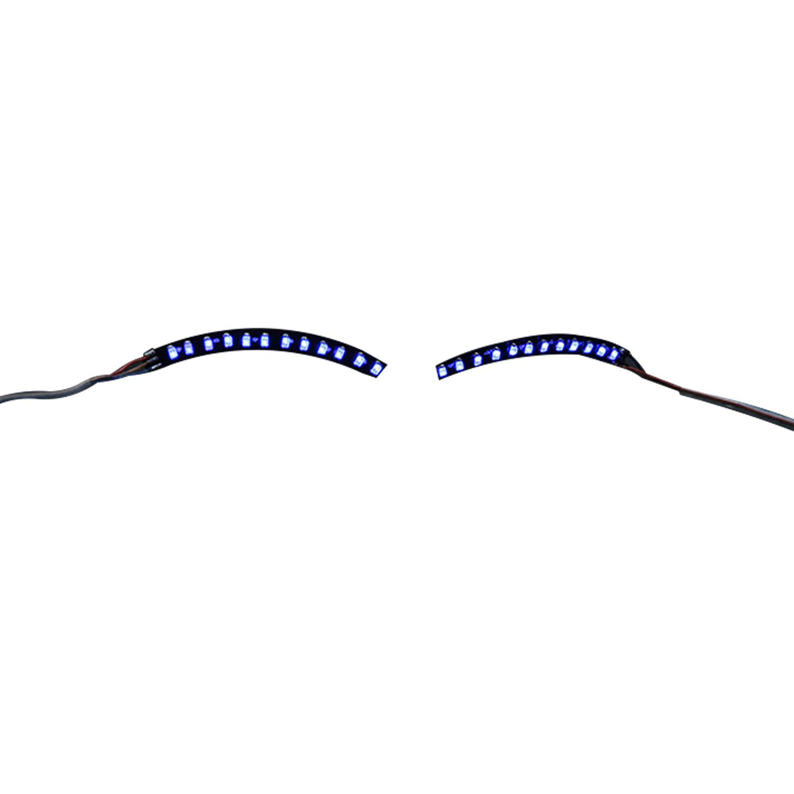 

Светодиодные накладные ресницы легкие стильные надежные светящиеся накладные ресницы для вечеринки синий