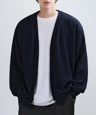 Veryvain [Over-Fit] Gaff Tex Cardigan (Navy)